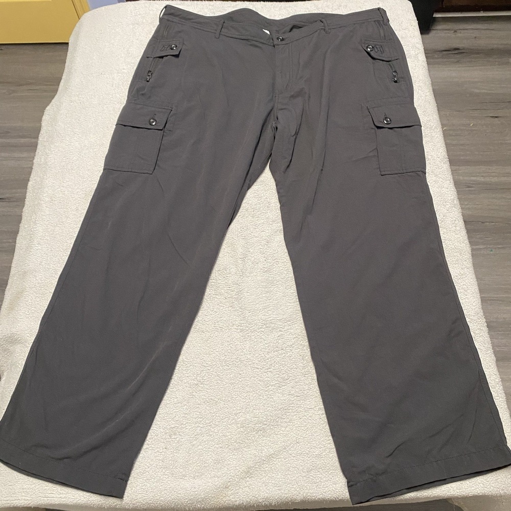 Clothing Arts P Cubed Pick Pocket Proof Pants Men 42x30 Black Cargo Nylon Travel